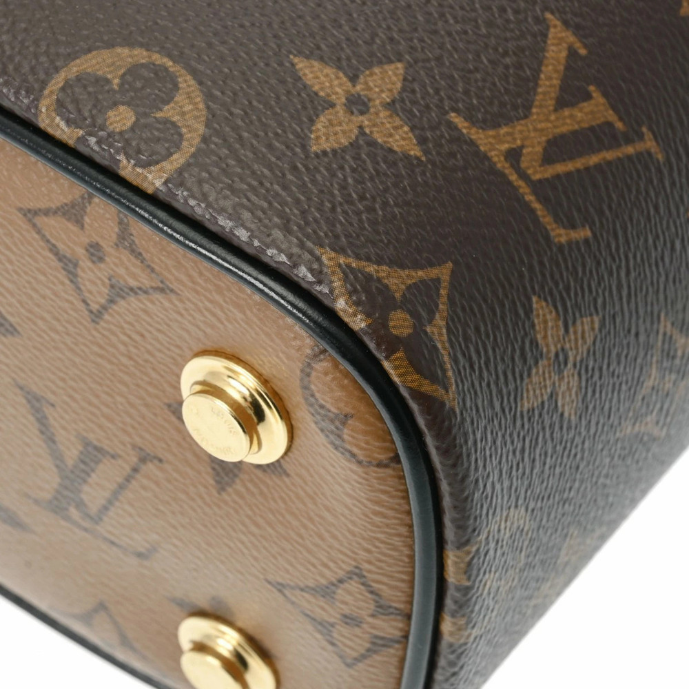 LOUIS VUITTON Monogram Reverse Vanity NV Brown Canvas Handbag - Picture 6 of 11